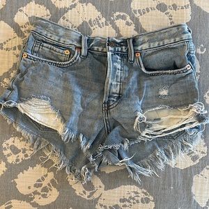 Free People we the free jean shorts